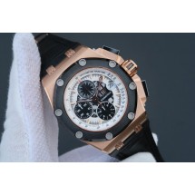 High Imitation Audemars-Piguet Royal Oak Offshore 26078 White Skeleton Dial WJ00461