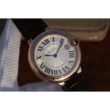 Imitation Cartier Ballon Bleu 46mm White Textured Dial WJ00686