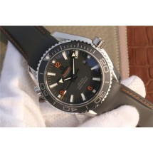 Imitation Omega Planet Ocean Professional Ceramic Bezel 45mm Orange Marker Rubber Strap WJ00996