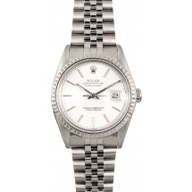 Imitation Rolex Stainless Datejust 16030 Tapestry Dial JW2385