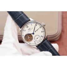 IWC AZ Portuguese Tourbillon White Dial Blue Markers IWC WJ00781