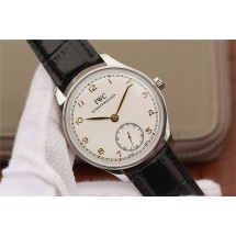 IWC Portuguese IW545408 White Dial Leather Strap IWC WJ00809