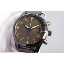 IWC V6 Pilot Chrono IW388002 Real Ceramic Nylon Strap IWC WJ00085