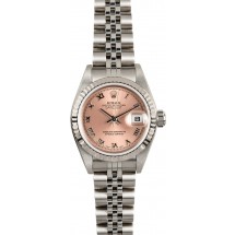 Ladies Rolex Datejust 79174 Pink Dial JW0319