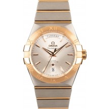 New Omega Constellation Two Tone Silver Dial JW0778