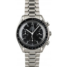 Omega Speedmaster Reduced Automatic Steel Chronograph Black Dial JW1076