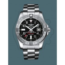 Replica AAA Breitling Avenger II GMT Steel Volcano Black Breitling WJ00302