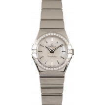 Replica AAAAA Omega Constellation Steel Diamonds JW0821