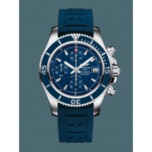 Replica Breitling Superocean Chronograph 42 Steel Mariner Blue WJ01306