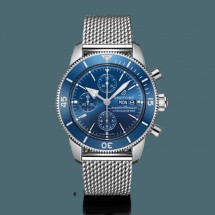 Replica Breitling Superocean Heritage II Chronograph 44 Steel Blue WJ00756