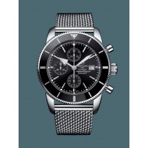 Replica Breitling Superocean Heritage II Chronograph 46 Steel Volcano Black Breitling WJ00953