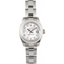 Replica Cheap Ladies Datejust 179384 Diamond Bezel JW0275