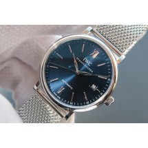 Replica IWC MK Portofino Automatic Blue Dial Mesh Bracelet WJ00021