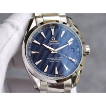 Replica Omega Seamaster aqua Terra Blue Textured Dial Bracelet Omega WJ00165