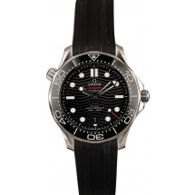 Replica Omega Seamaster Pro 300M Black Wave Luminous Dial JW0977