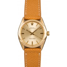 Replica Rolex Oyster Perpetual 1002 Yellow Gold Case JW2228