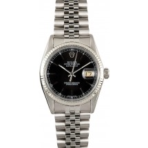 Rolex Datejust 16014 Black Index Dial JW1843