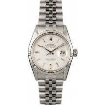 Rolex Datejust 16014 Silver Linen Index Dial JW1845