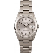 Rolex Datejust 16200 Rhodium Roman JW1864