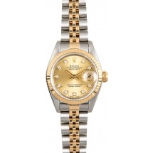 Rolex Ladies Datejust 69173 Champagne Diamond JW0473