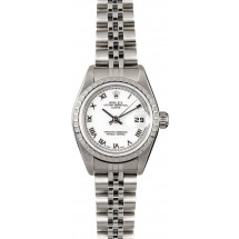 Rolex Lady-Date 79240 White JW0526