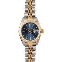 Rolex Lady Datejust 69173 Blue Dial JW0549