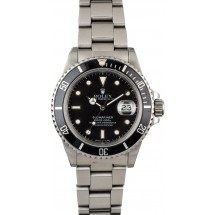 Rolex Submariner 16800 Steel Oyster Men's Watch JW2463