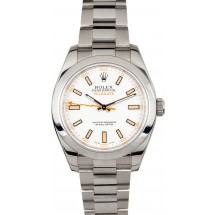 White Milgauss 116400 Rolex JW2958