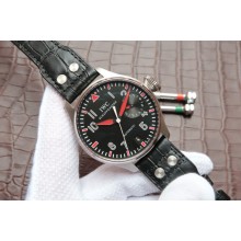 Best Quality IWC Big Pilot IW500433 Muhammad Ali Leather Strap IWC WJ01393