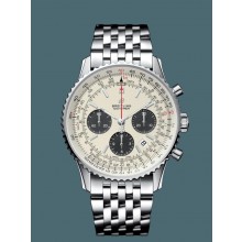 Breitling Navitimer 1 B01 Chronograph 43 Steel Mercury Silver WJ00722