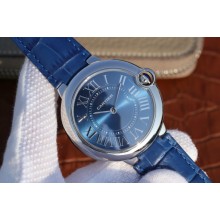 Cartier Ballon Bleu 46mm Blue Textured Dial Cartier WJ00883