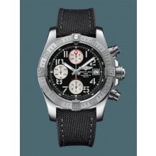 Cheap Fake Breitling Avenger II Steel Volcano Black WJ00449