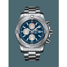 Fake Breitling Super Avenger II Steel Mariner Blue WJ00243