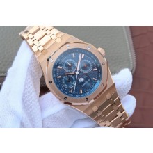 Imitation Audemars-Piguet Royal Oak 41mm 26574 Blue Dial White Hand WJ00543