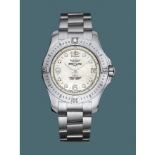 Imitation Breitling Colt 36 Steel Pearl Diamond WJ00784