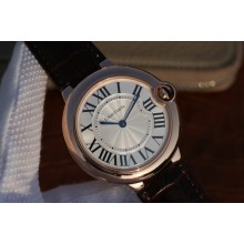 Imitation Cartier Ballon Bleu 46mm White Textured Dial WJ00686