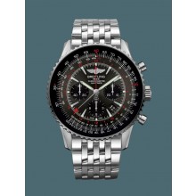 Imitation Cheap Breitling Navitimer 1 B04 Chronograph GMT 48 Steel Limited Stratos Gray Breitling WJ01124