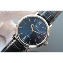 IWC MK Portofino IW356512 Automatic Blue Dial Leather Strap WJ00683