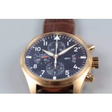 IWC V6 Pilot Chrono IW377706 Black Dial IWC WJ00287