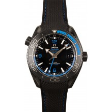 Knockoff Omega Seamaster Planet Ocean Ref. 215.92.46.22.01.002 "Deep Black" MoonWatch JW0972