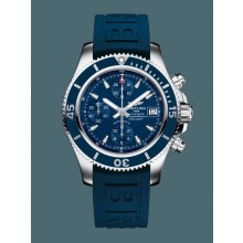 Replica Breitling Superocean Chronograph 42 Steel Mariner Blue WJ01306