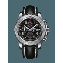 Replica Cheap Breitling Super Avenger II Steel Volcano Black Breitling WJ00867