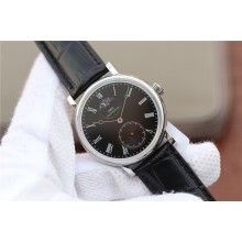 Replica IWC Vintage IW544801 Black Dial Black Leather Strap WJ00697