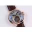 Cartier Ballon de Cartier Tourbillon Gray Dial Leather Strap Cartier WJ00944