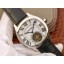 Cartier Drive de Cartier Tourbillon White Textured Dial Leather Strap WJ00048