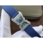 Cartier High Jewelry Watches WJ306014 Blue Dial Blue Fabric Strap WJ00641