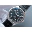 Copy Best IWC MKF Mark XVII Black Dial Black Leather Strap IWC WJ00007