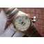 High Quality Replica Omega V6 Constellation 35mm White MOP Dial Bezel Diamonds Markers Bracelet WJ00163