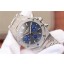 Hot Fake Audemars-Piguet Royal Oak Chronograph Gray/Blue Dial Bracelet WJ00033