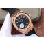 Imitation Audemars-Piguet Royal Oak 41mm 15400 Black Dial Leather Strap WJ00915